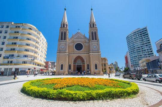 Cathedral in Curitiba, Brazil