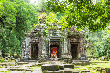 Wat Phu sanctuary ,Lao - 65154544