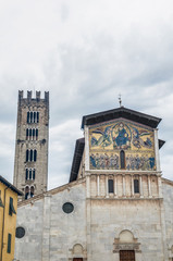 Basilica of San Frediano in Lucca, Italy.
