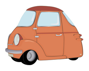 The toy car