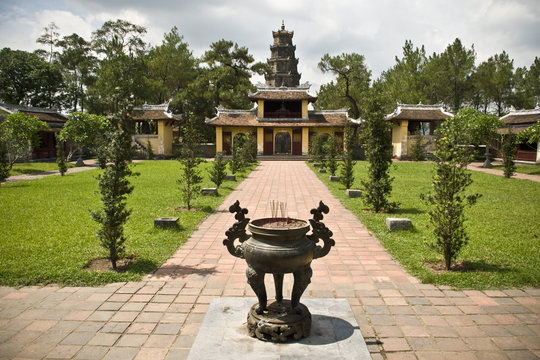 pagode de la Dame c&eacute;leste Hu&eacute;, Vietnam