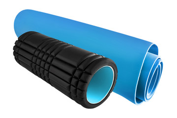 Fitness - Isomatte und Rolle