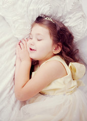 Fototapeta premium Sweet dreams. Retro style.