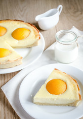 Peach tart