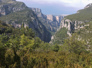 Naklejka premium Canyon Verdon Var France 25