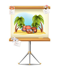 Travel Presentation Board