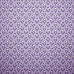 Lilac vector seamless pattern (with square swatch). Endless text