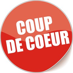 étiquette coup de coeur
