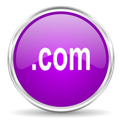 com pink glossy icon