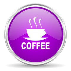 espresso pink glossy icon