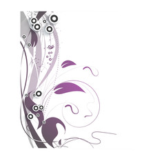 Abstract floral background