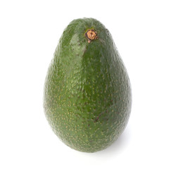 avocado isolated on white background