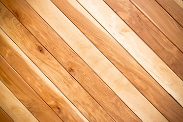 teak wood plank texture with natural patterns / teak plank