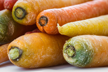 raw carrot close-up