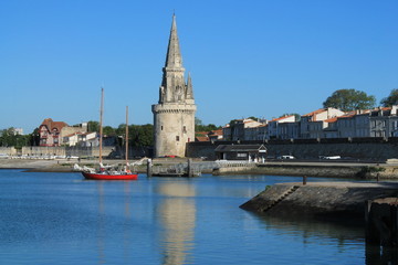 Fototapeta premium Tour de La lanterne de La rochelle