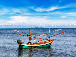Obraz premium Fishing boat in Thailand