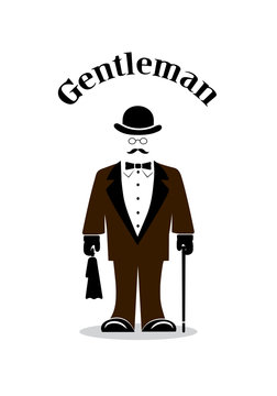 image of the gentleman illustration