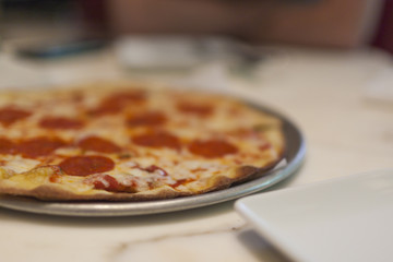 Traditional Pizza with Salami