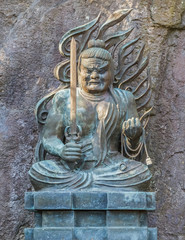 Fudo Myoo at Hase-dera Temple in Kamakura