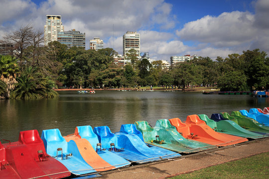 Park Rosedal in Buenos Ayres