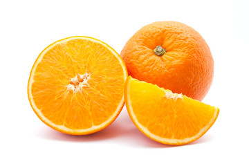Orange isolated on white background