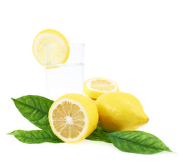 Fresh lemon water composition
