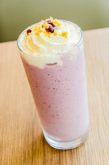 Blueberry smoothie