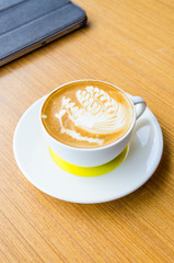 Latte coffee