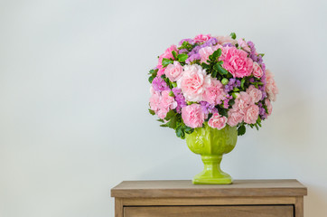 Bouquet in vase