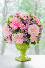 Bouquet in vase