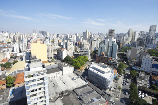 Sao Paulo Brazil Cityscape Skyline