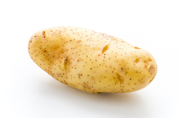 Potato isolated on white