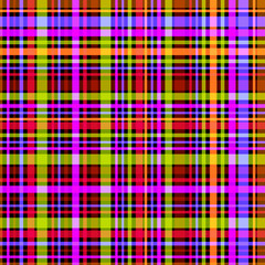 Colorfully plaid seamless pattern