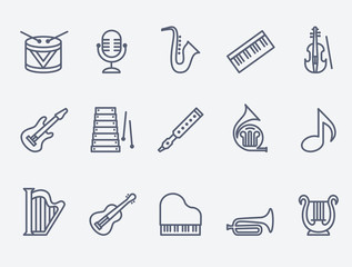 Fototapeta premium music instruments
