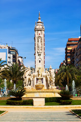  Fontain at Luceros Square in  Alicante