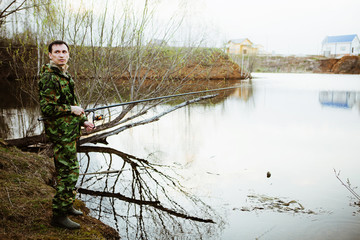 Obraz premium Fisherman.
