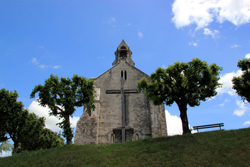 Fototapeta na wymiar Eglise Abbatiale d'Arnac-Pompadour (Corrèze)