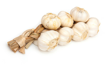 String of Garlic bulbs