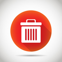 dustbin icon.