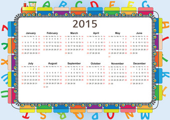 Calendar 2015