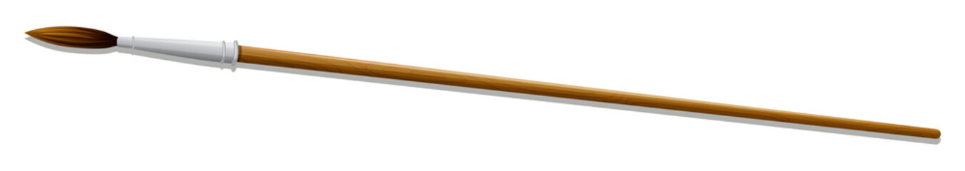 A paintbrush