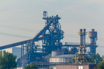 Hochofen von Stahlwerk