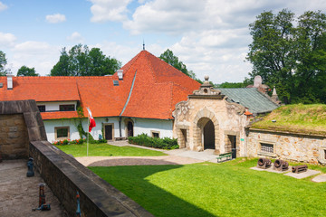 View of Nowy Wisnicz castle, Poland