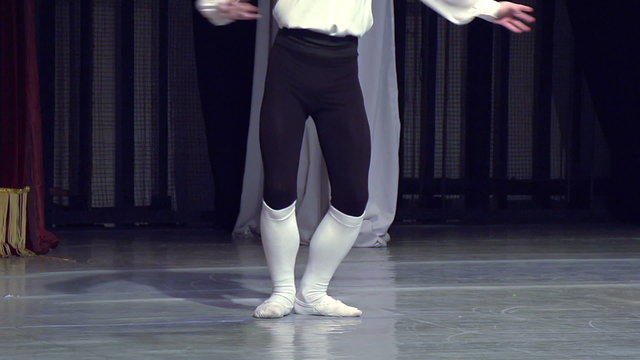 Ballet Dancer on Stage