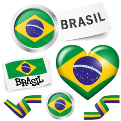 collection - Brasil icons and marketing accessories