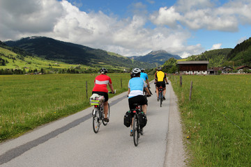 Cycling in the Alps - 65186706