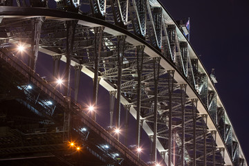Sydney Harbour Bridge Closeup