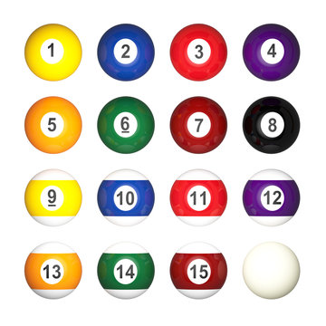 pool balls collection