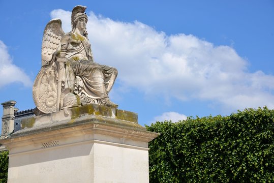 Statue in the Tuileries in Paris