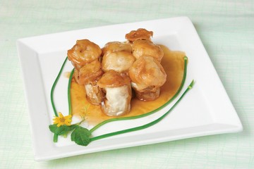 The image of delicious food